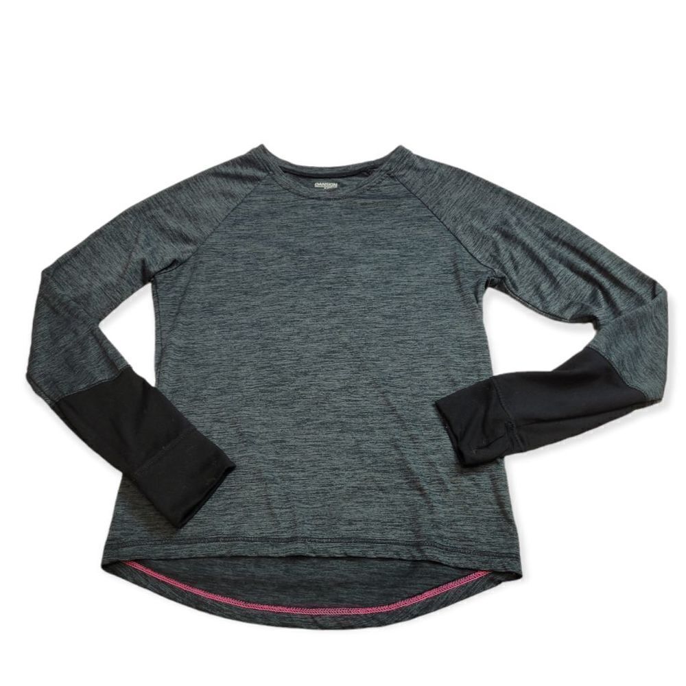 Danskin Now dri-more shirt with thumb holes L10/12